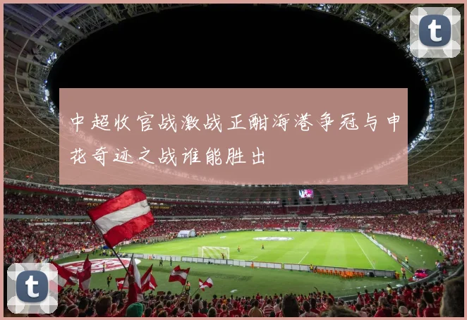 中超收官战激战正酣海港争冠与申花奇迹之战谁能胜出