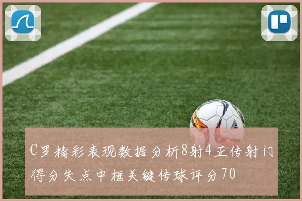 C罗精彩表现数据分析8射4正传射门得分失点中框关键传球评分70